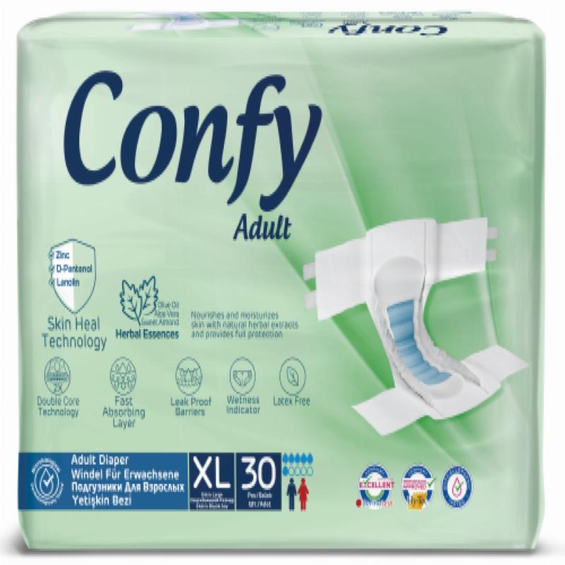 Підгузки для дорослих Confy ExtraLarge (XL) 30шт.